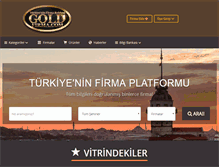 Tablet Screenshot of goldfirma.com